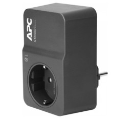 Slika izdelka: APC Home/Office (230V) SurgeArrest 1 Outlet črna prenapetostno zaščitna vtičnica