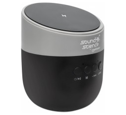 Slika izdelka: Bluetooth zvočnik Sound Science MANHATTAN, z brezžično polnilno ploščo 5W, BT 5.0, črno/siva
