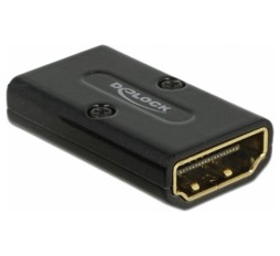 Slika izdelka: Delock adapter HDMI Ž - HDMI Ž 19-pin 4K 65659