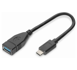 Slika izdelka: Digitus adapter USB 3.1 TipC-USB-A 3.0 Ž OTG AK-300315-001-S