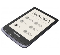 Slika izdelka: Elektronski bralnik PocketBook Touch HD3,  metalik siva