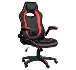 Slika izdelka: Gaming stol Bytezone SNIPER (črno-rdeč) 