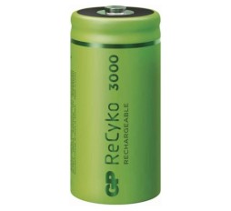 Slika izdelka: GP polnilna baterija tip C 1,2V-3000 mAh 2 kom 300CHCB Ni-Mh ReCyko