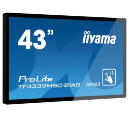 Slika izdelka: IIYAMA ProLite TF4339MSC-B1AG 108cm (43'') FHD AMVA3 24/7 open frame PCAP na dotik LED informacijski zaslon