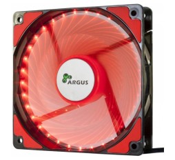 Slika izdelka: INTER-TECH Argus L-12025 RD rdeč LED 120mm ventilator