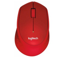 Slika izdelka: LOGITECH M330 Silent PLUS brezžična optična rdeča miška