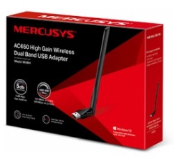 Slika izdelka: MERCUSYS MU6H WIFI AC650 Dual Band USB brezžični mrežni adapter