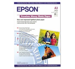 Slika izdelka: PAPIR EPSON A3, 20L PREMIUM GLOSSY, 255g/m2