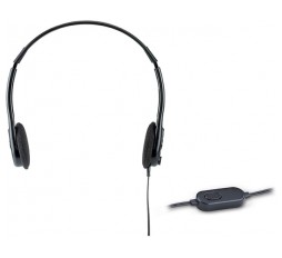 Slika izdelka: Slušalke z mikrofonom Genius HS-200C, enojni priključek