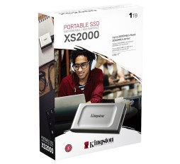 Slika izdelka: SSD Kingston prenosni 1TB XS2000, USB C 3.2, 2000/2000MB/s