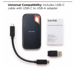 Slika izdelka: SSD SanDisk prenosni Extreme V2 4TB, 1050/1000 MB/s, USB 3.2