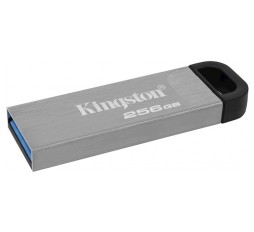 Slika izdelka: USB disk Kingston 256GB DT Kyson, 3.2 Gen1, 200/60MB/s, kovinski, brez pokrovčka